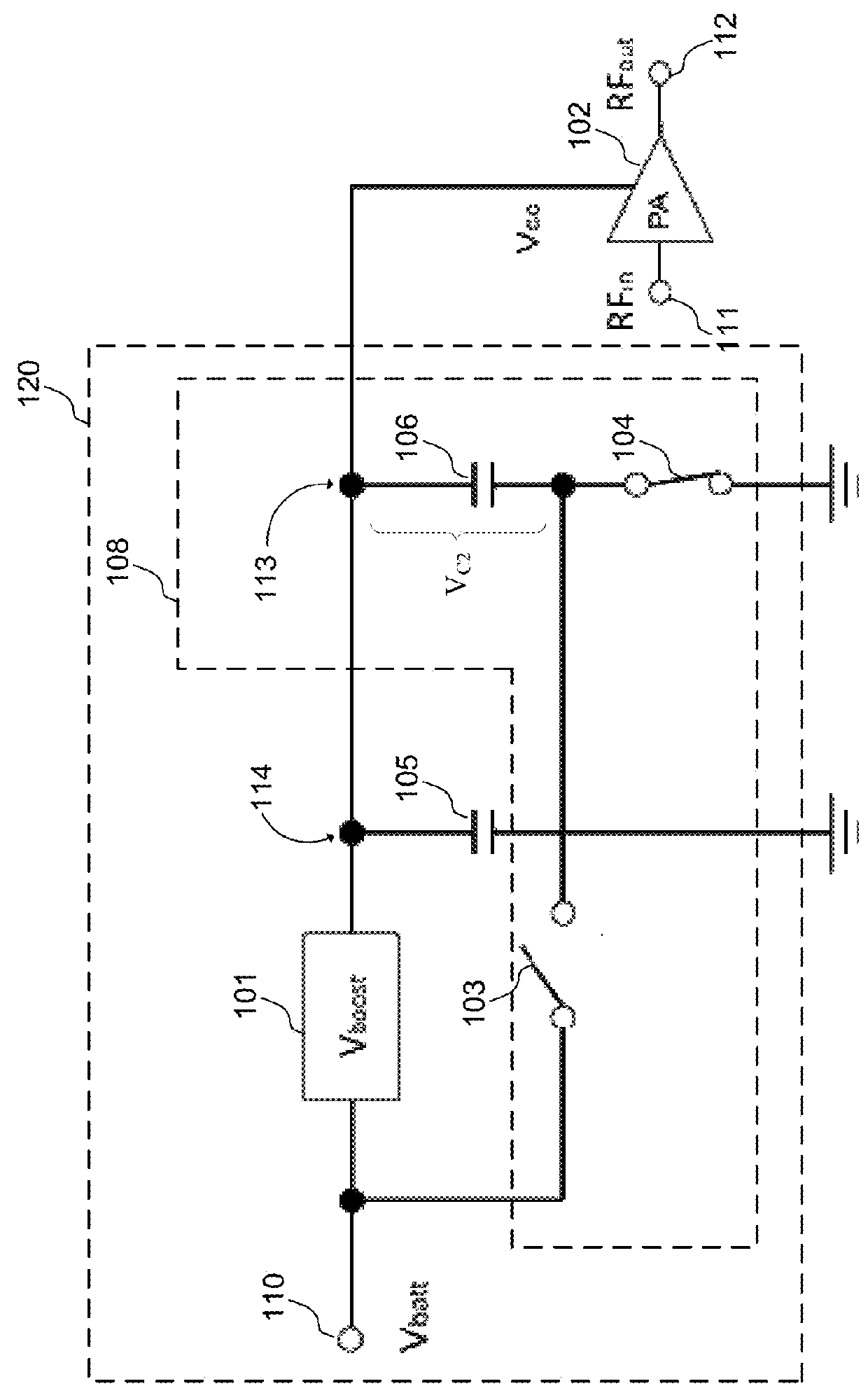 Adaptive Envelope Tracking for Biasing Radio Frequency Power Amplifiers