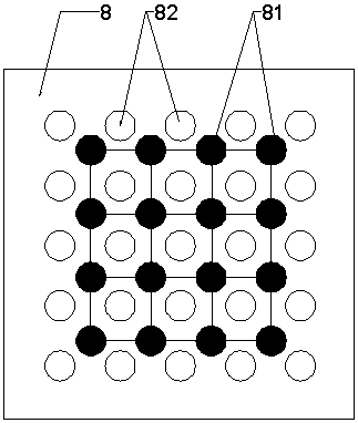 Dust fall liquid integrating active trapping, moistening and coagulation, dust fall system and dust fall method