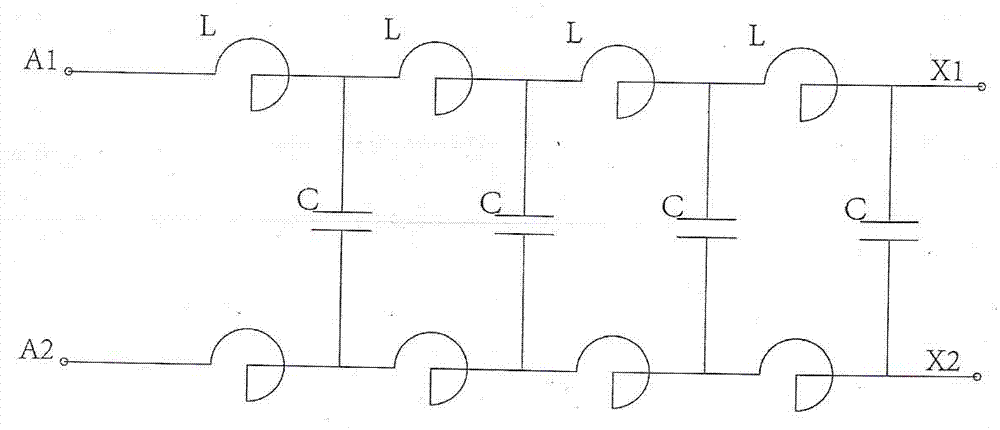 Broadband filtering compensation transformer