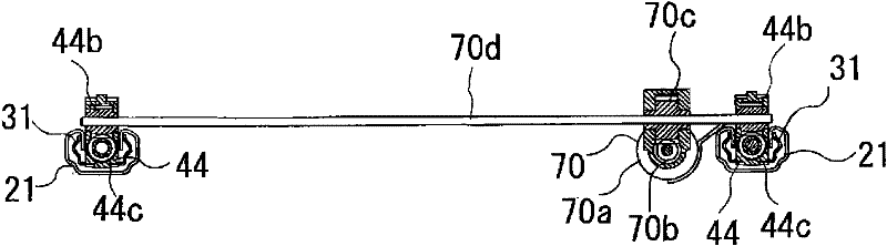 Position detection device for vehicle and seat position detection device