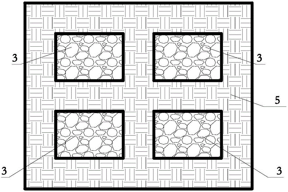 Soil configuration during waste land second ploughing and land reclamation method