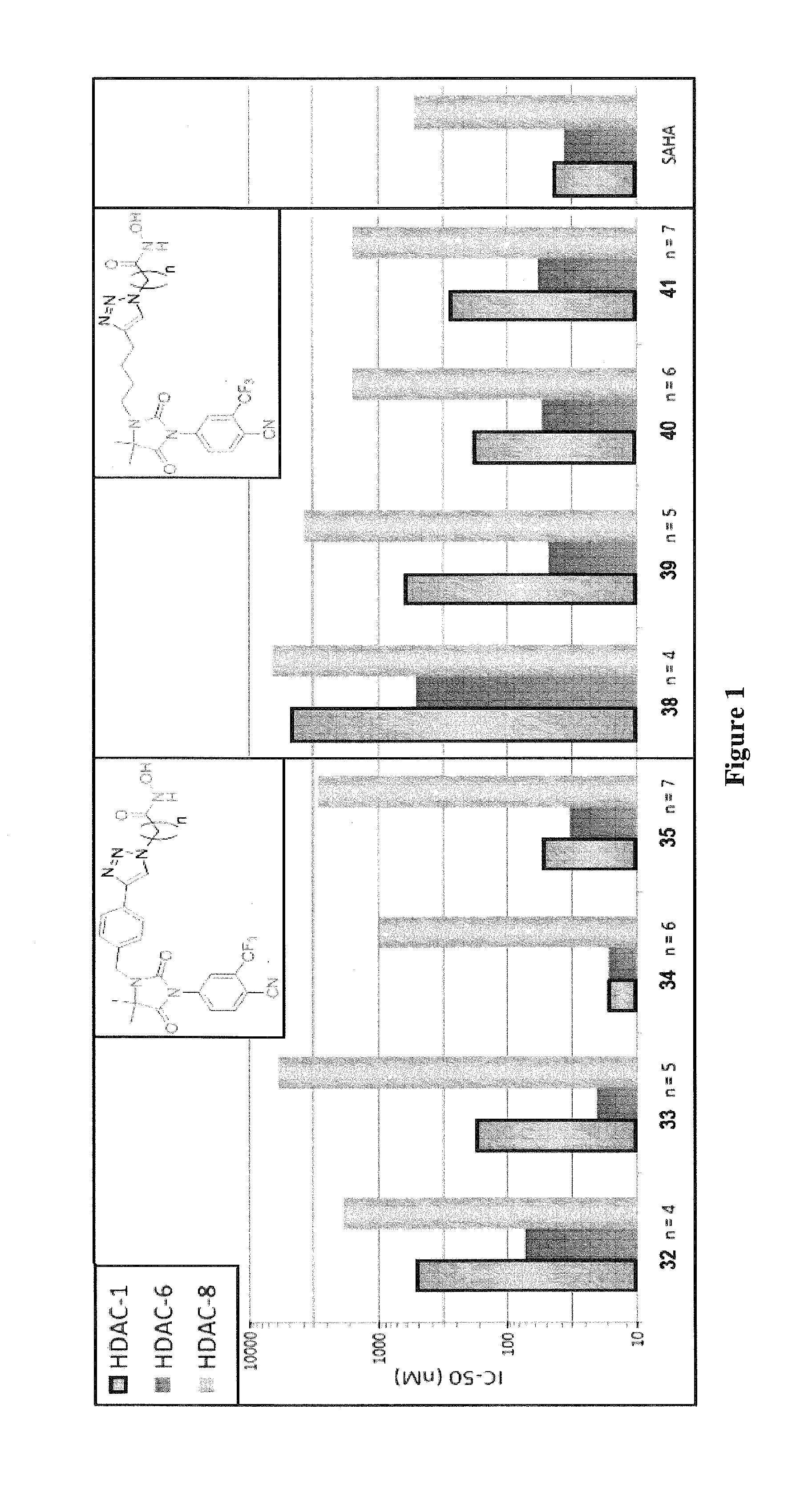 Histone deacetylase (HDAC) inhibitors targeting prostate tumors and methods of making and using thereof