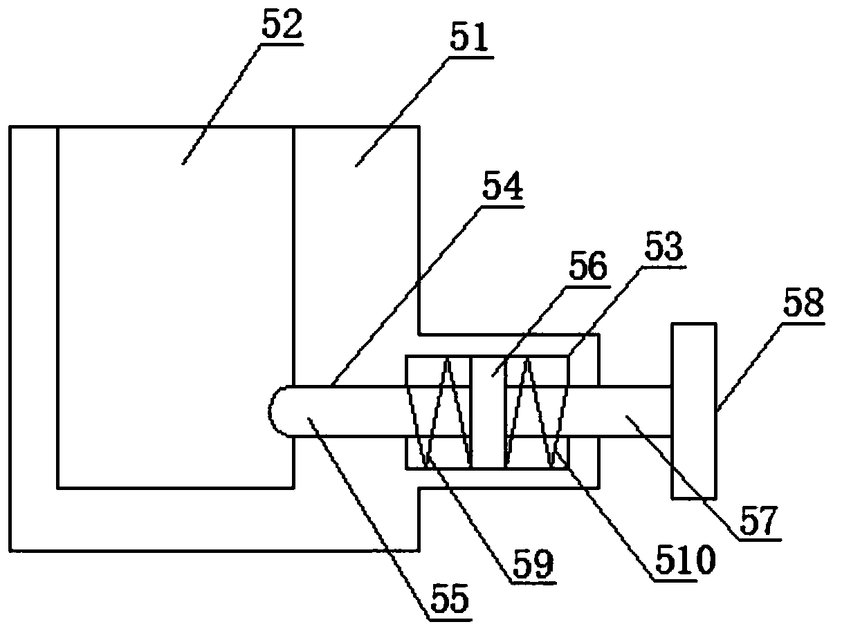 A firewood splitter for agricultural construction