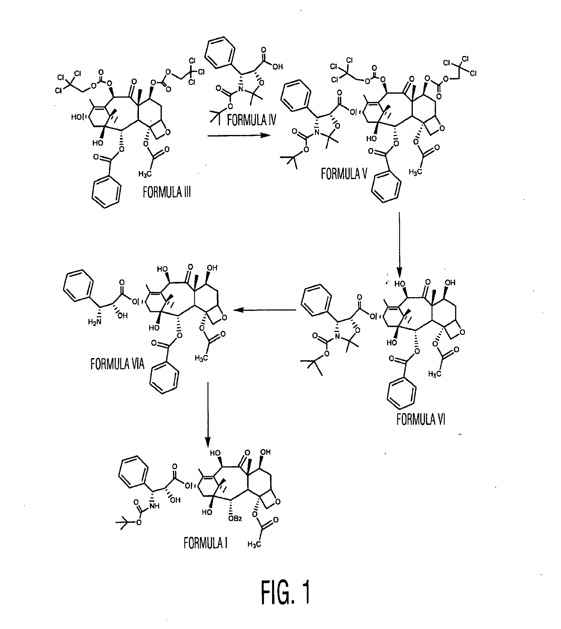 Docetaxel polymorphs and processes