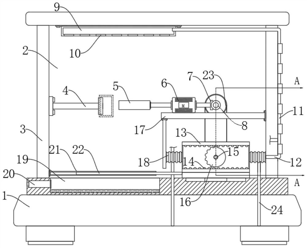 Dust removal type ceramic grinding equipment