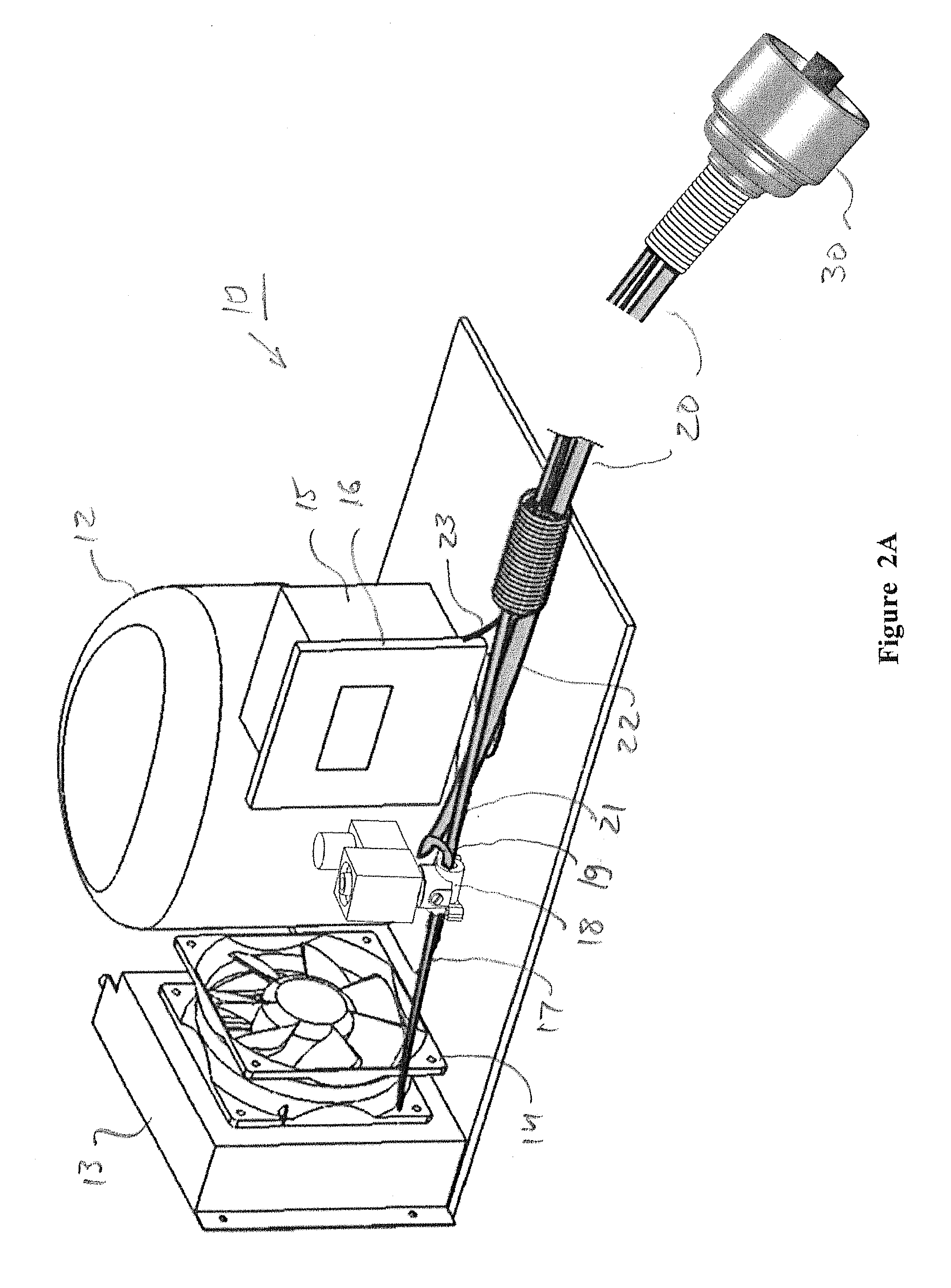 Efficient temperature forcing of semiconductor devices under test