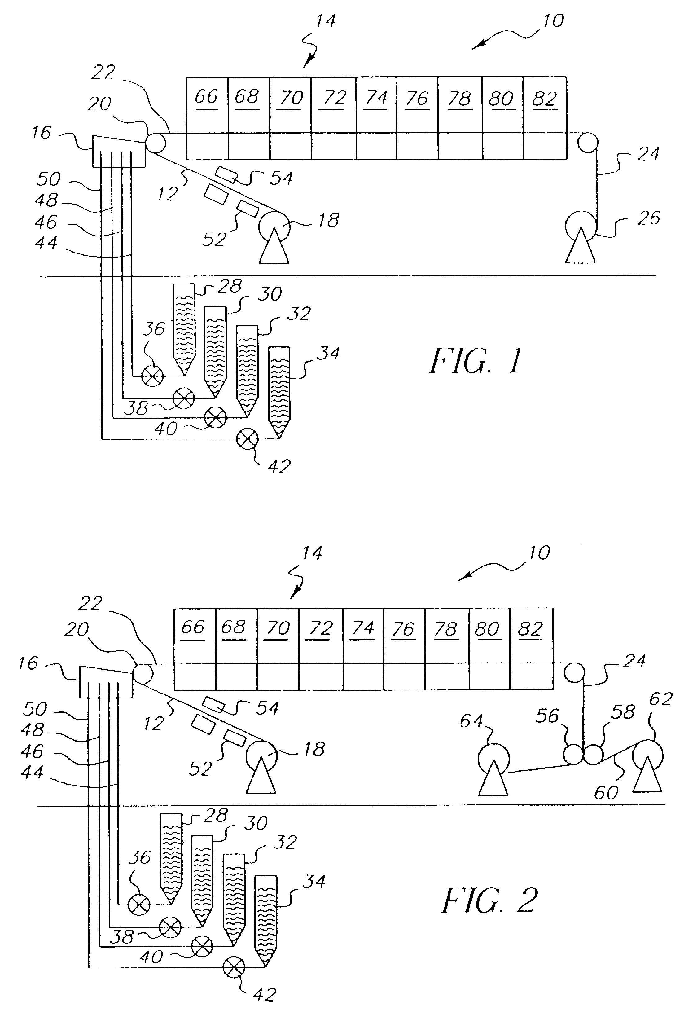 Cellulose acetate films prepared by coating methods