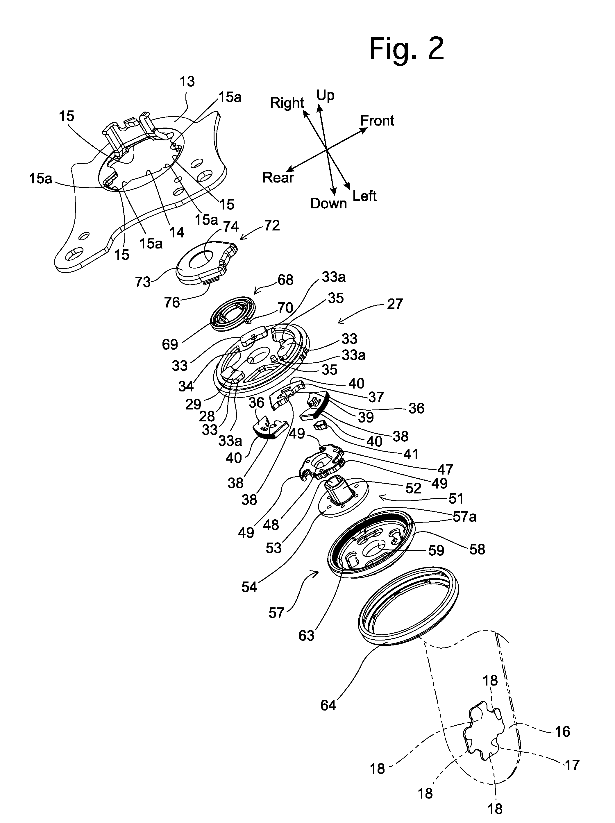 Seat reclining apparatus