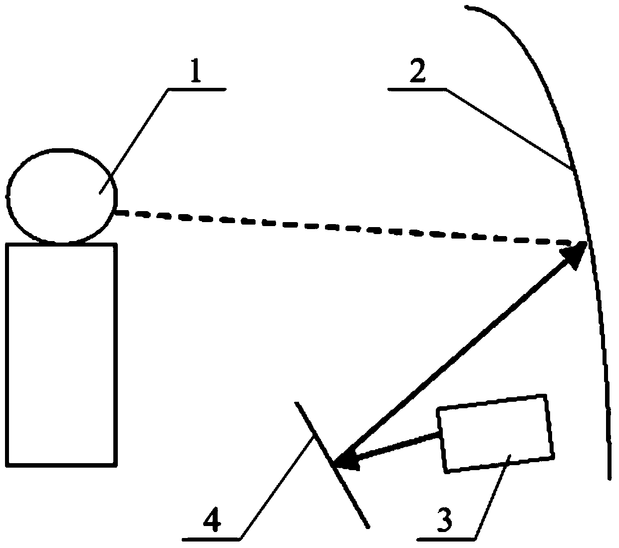 Car head-up display system and car