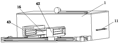 Dust removal equipment for cloth printing and dyeing process