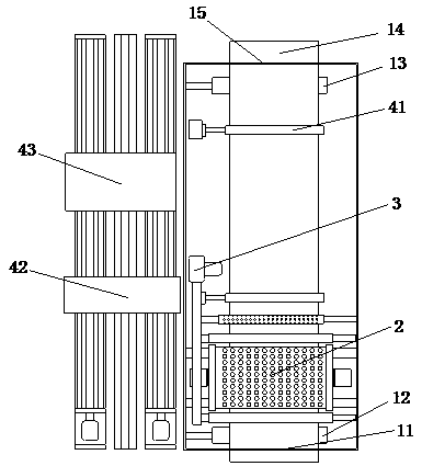 Dust removal equipment for cloth printing and dyeing process