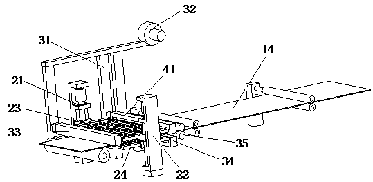 Dust removal equipment for cloth printing and dyeing process