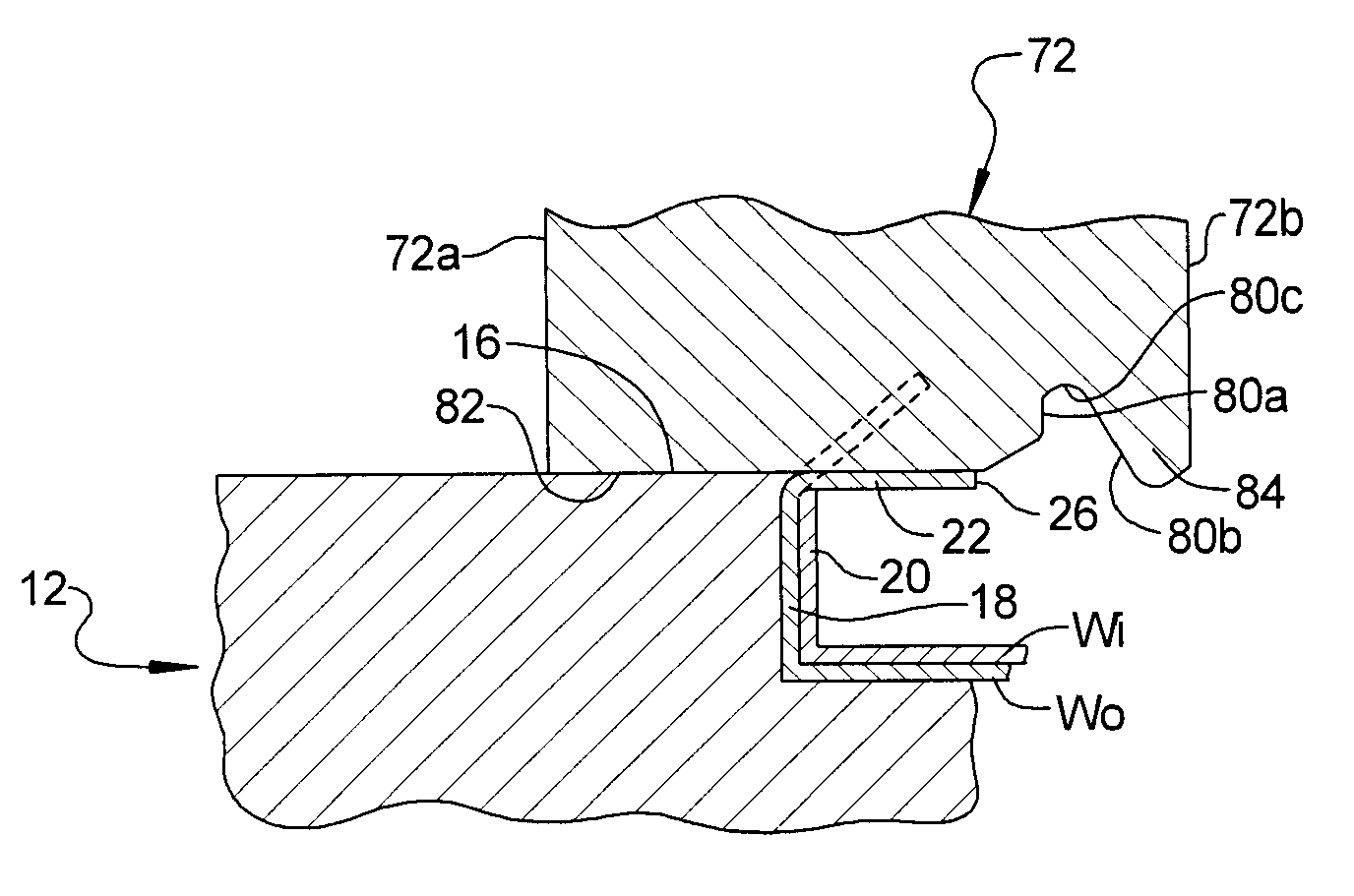 Vertical air compliant hemming head