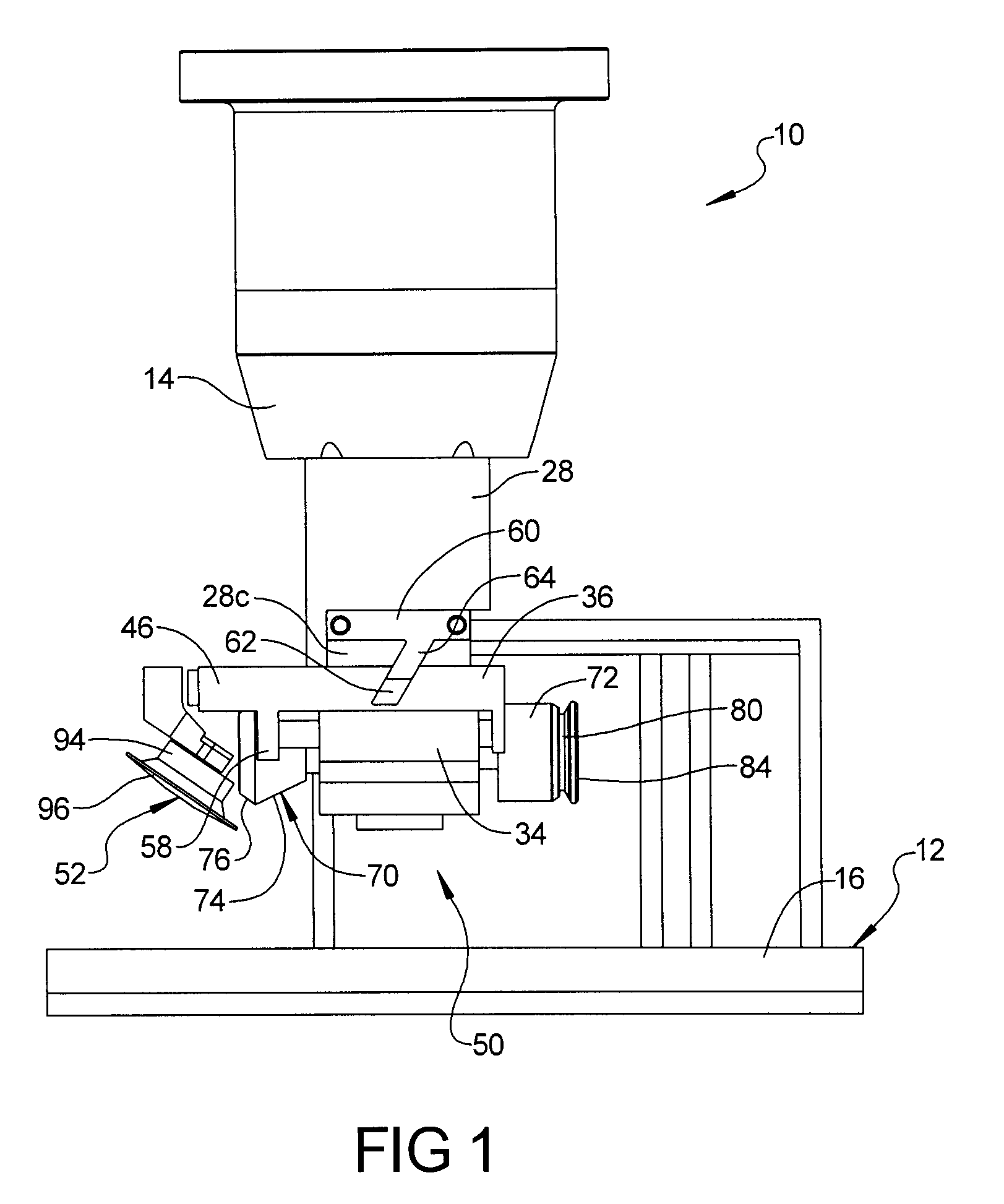 Vertical air compliant hemming head