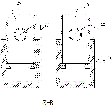 Horseshoe multi-area mixing flow stirring type super-efficient marsh gas generation system