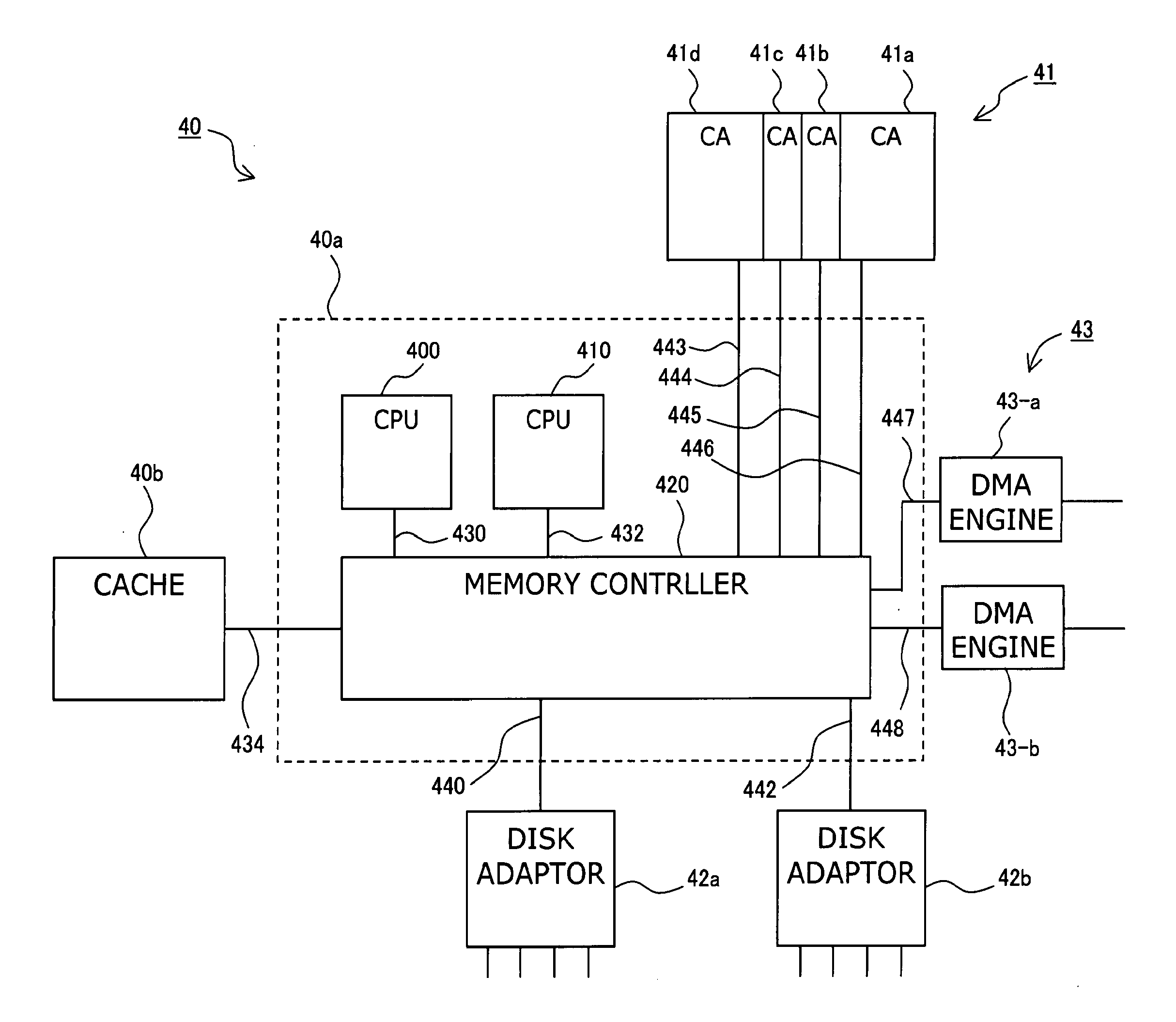 Data storage system and data storage control device