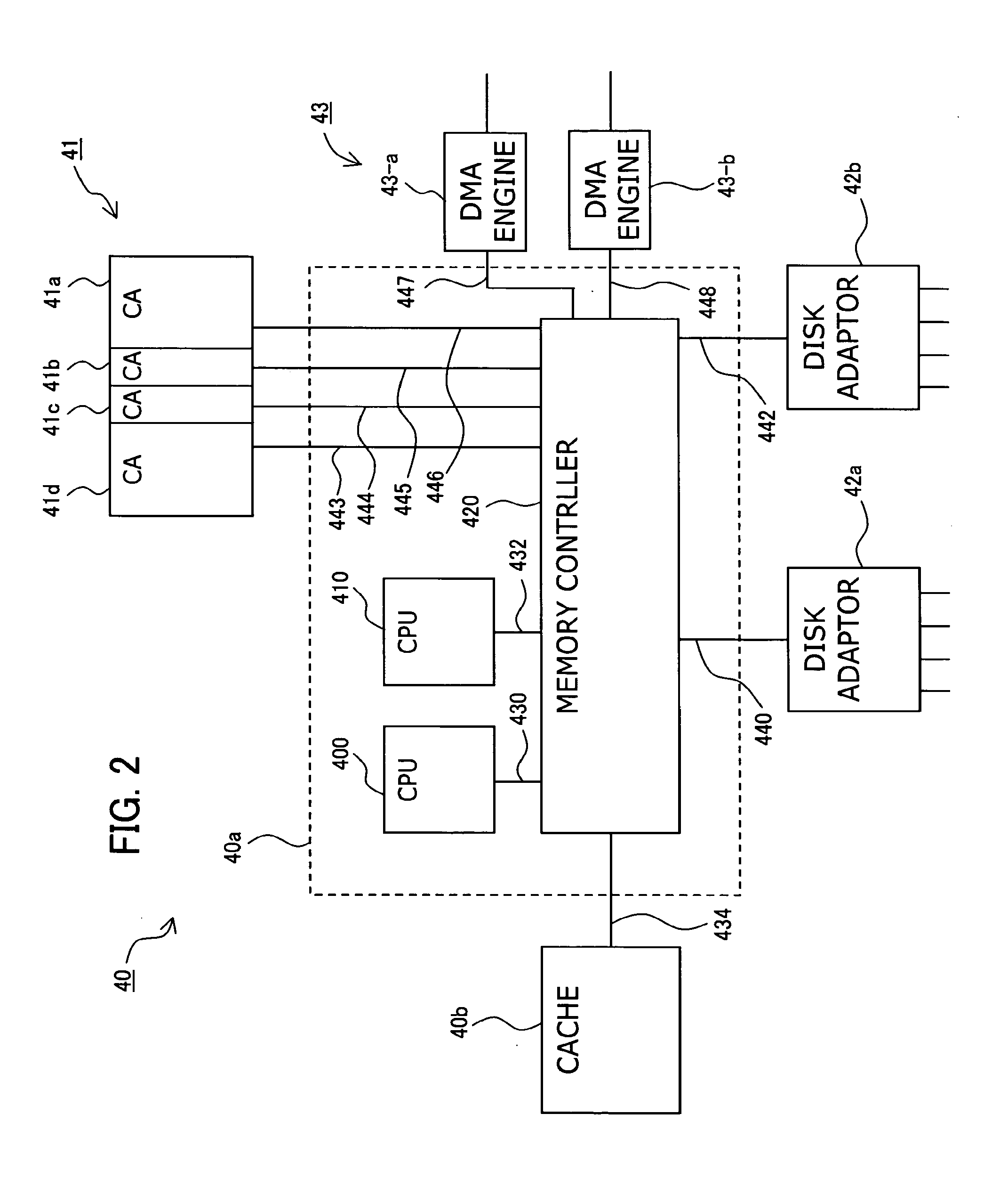 Data storage system and data storage control device