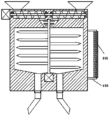 Improved juice-squeezing cup device