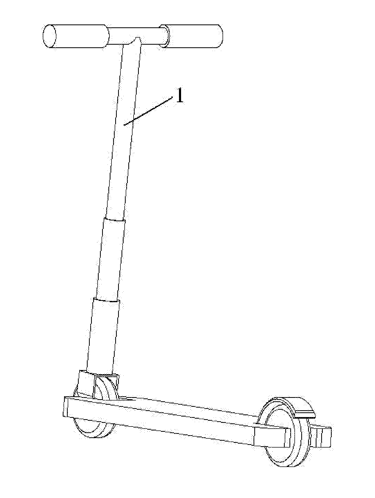 Foldable scooter