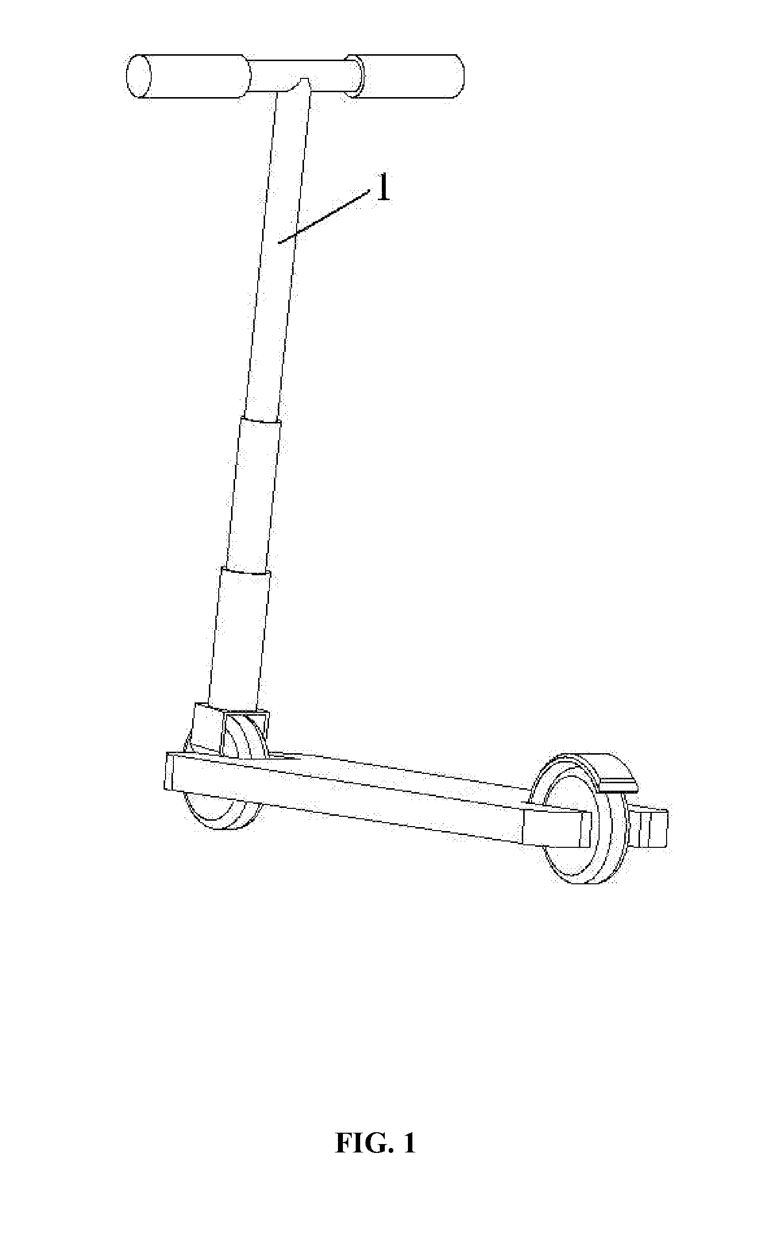 Foldable scooter