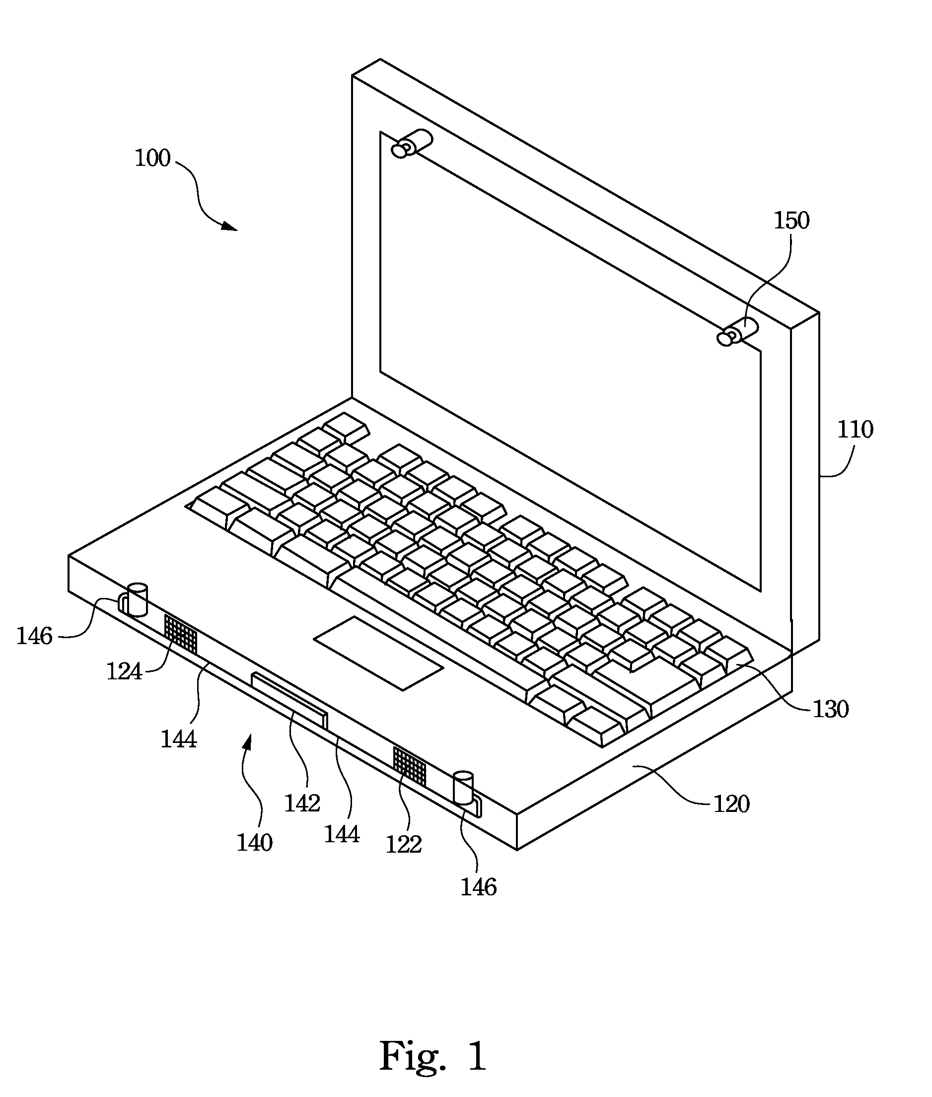 Latching Structure of Mobile Electronic Device