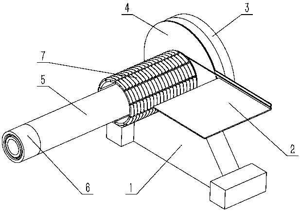 Follow-up pad chain type rope-disorder-resistant winch