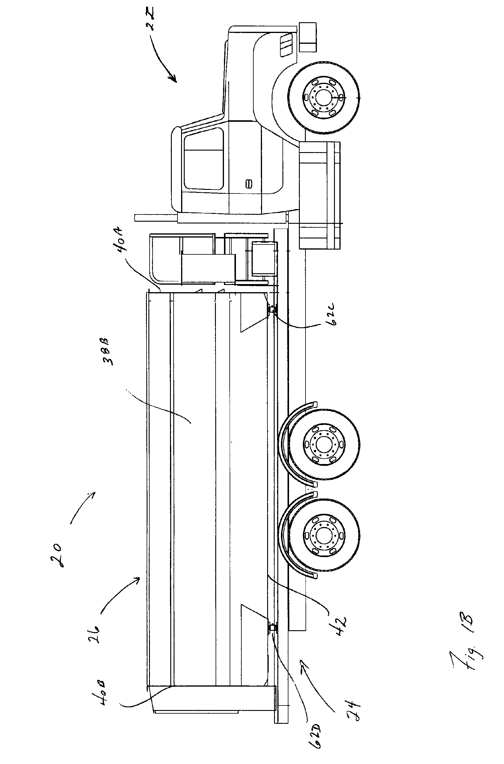 Mobile platform for the delivery of bulk explosive