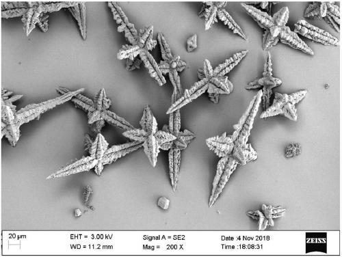 Hexogen explosive crystal and preparation method thereof