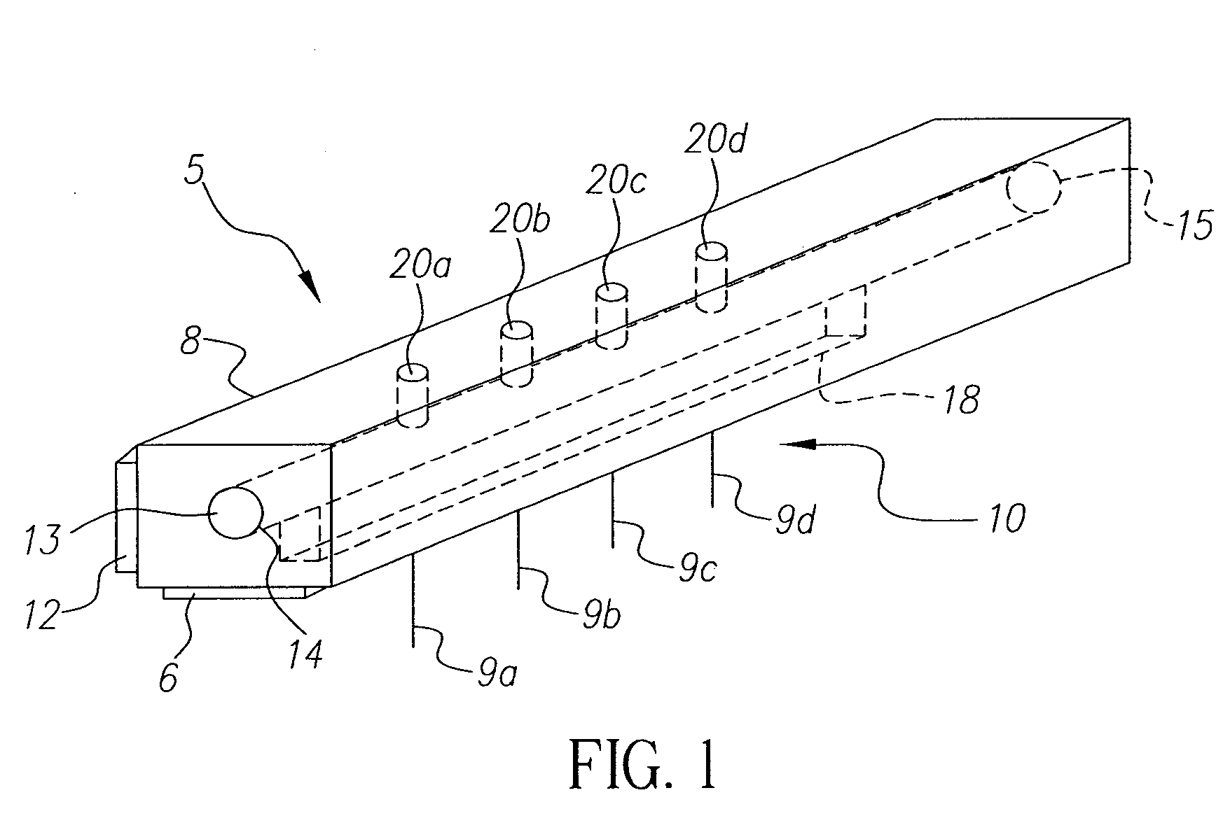 Top feed droplet generator