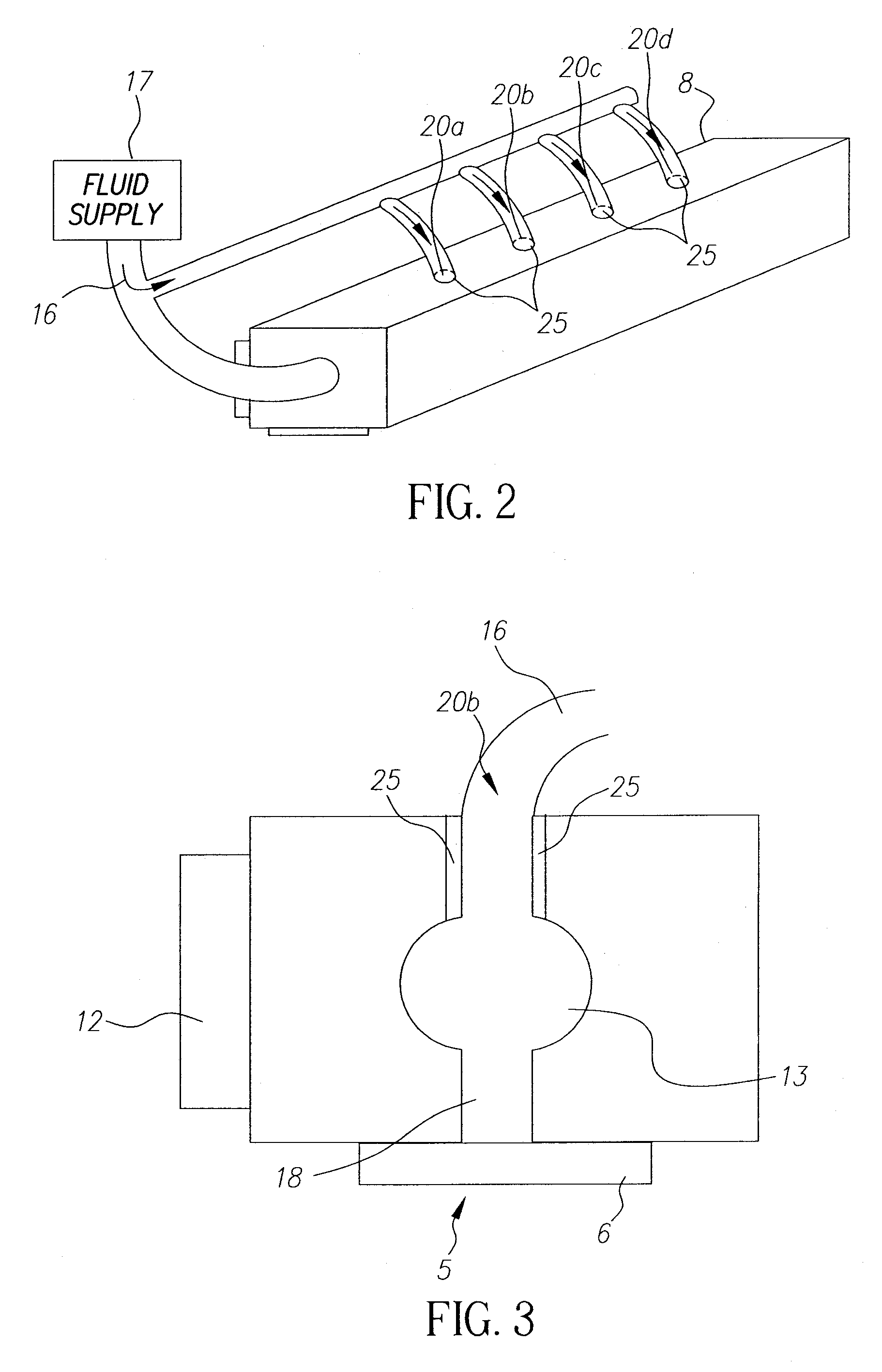 Top feed droplet generator