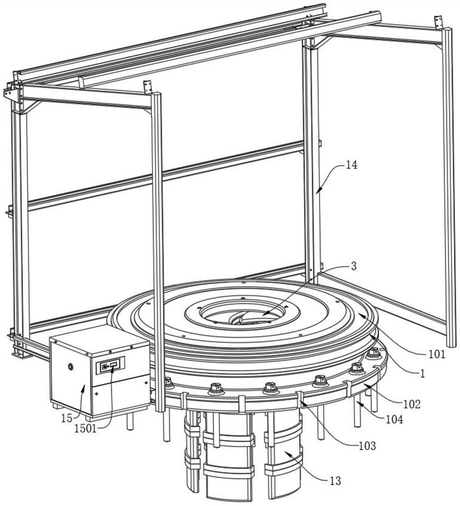 Wellhead protection device for underground water monitoring and using method