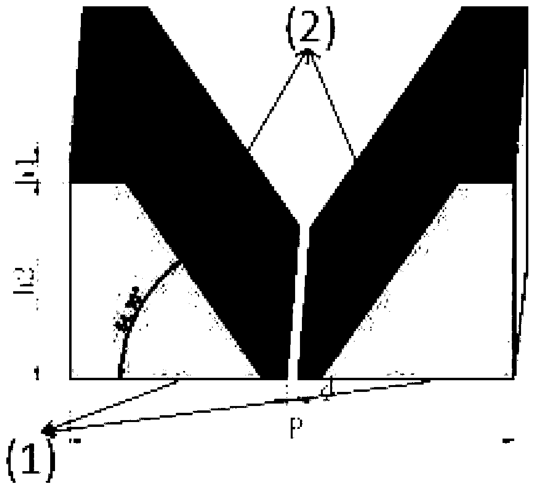 Two-dimensional periodic V-shaped metal plasma resonance structure and method for manufacturing same