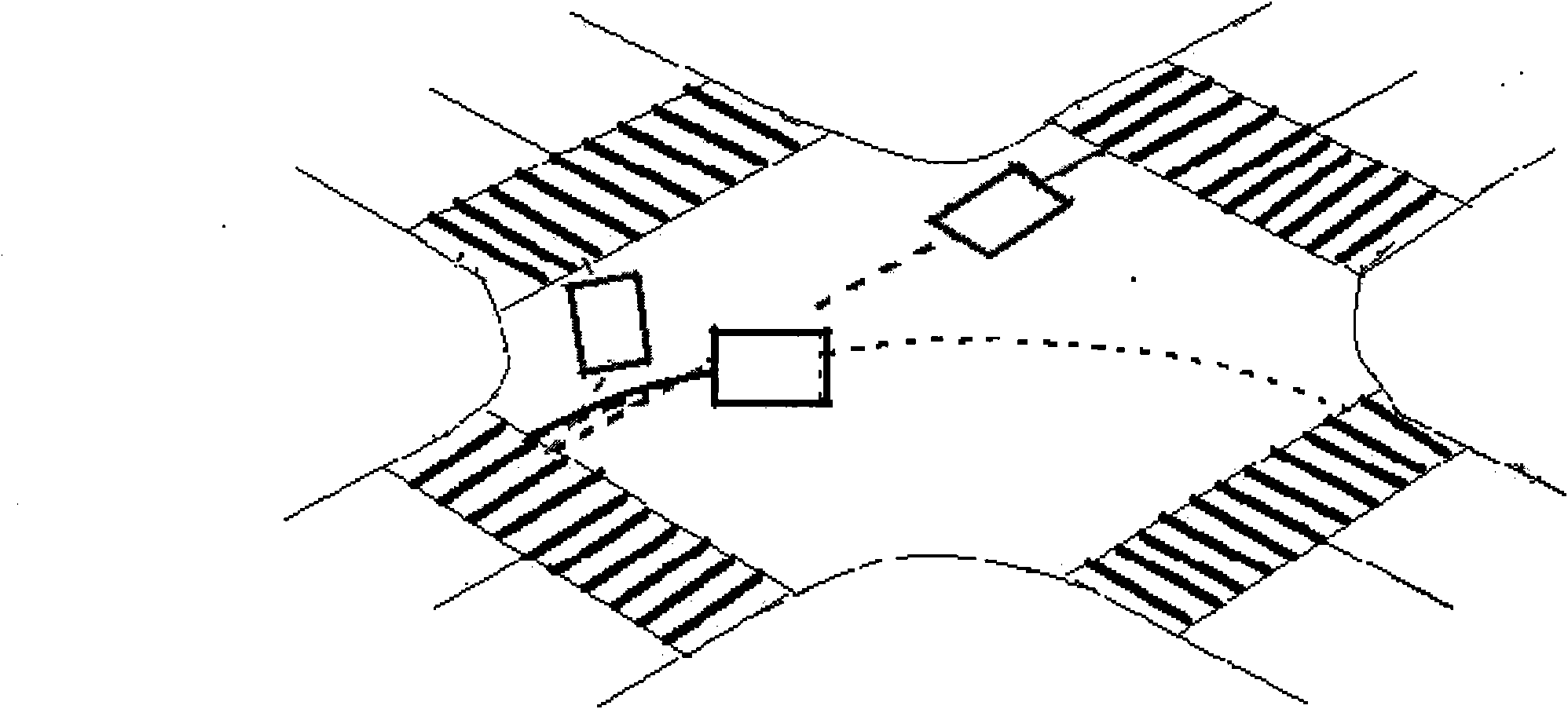 Road junction traffic conflict detection and safety evaluation method based on two-dimensional laser scanners