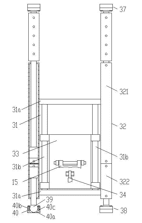 Wheel type truck-mounted drilling rig