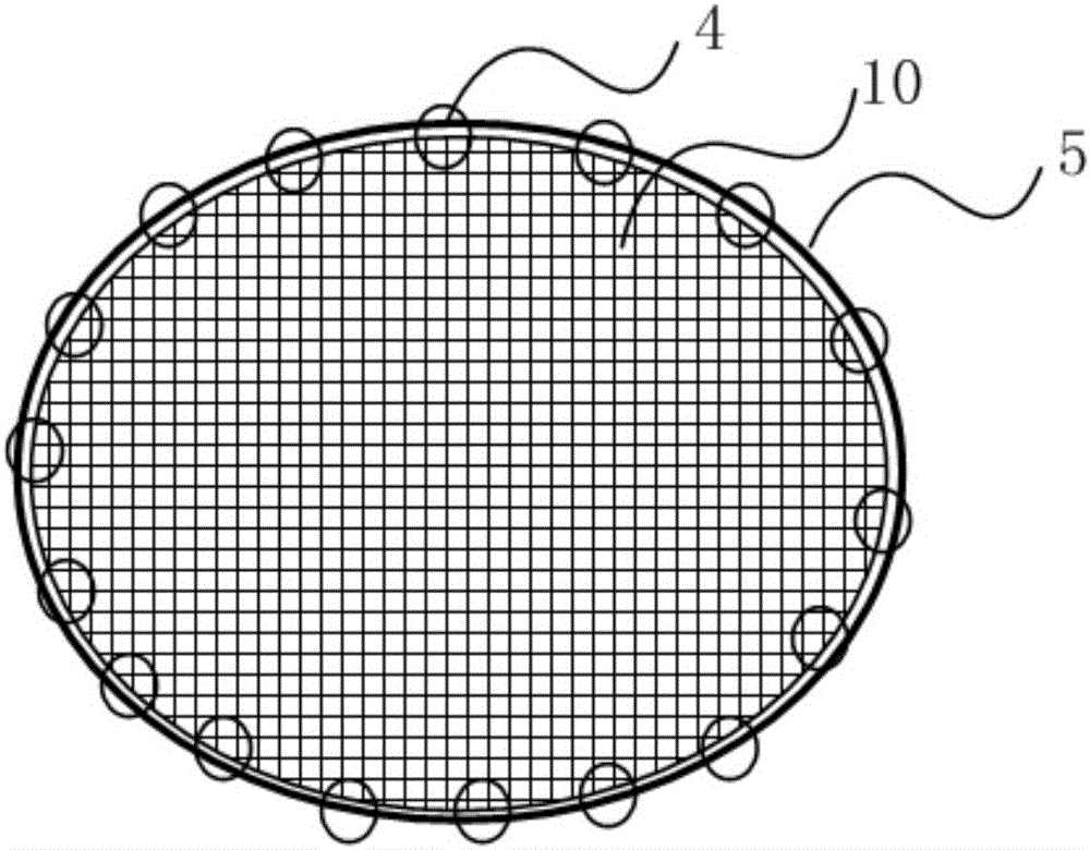 Composite oil absorbing cotton for cleaning oil on water surface