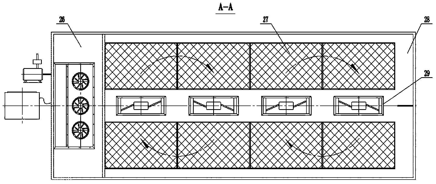 Temperature and humidity integration control drying room