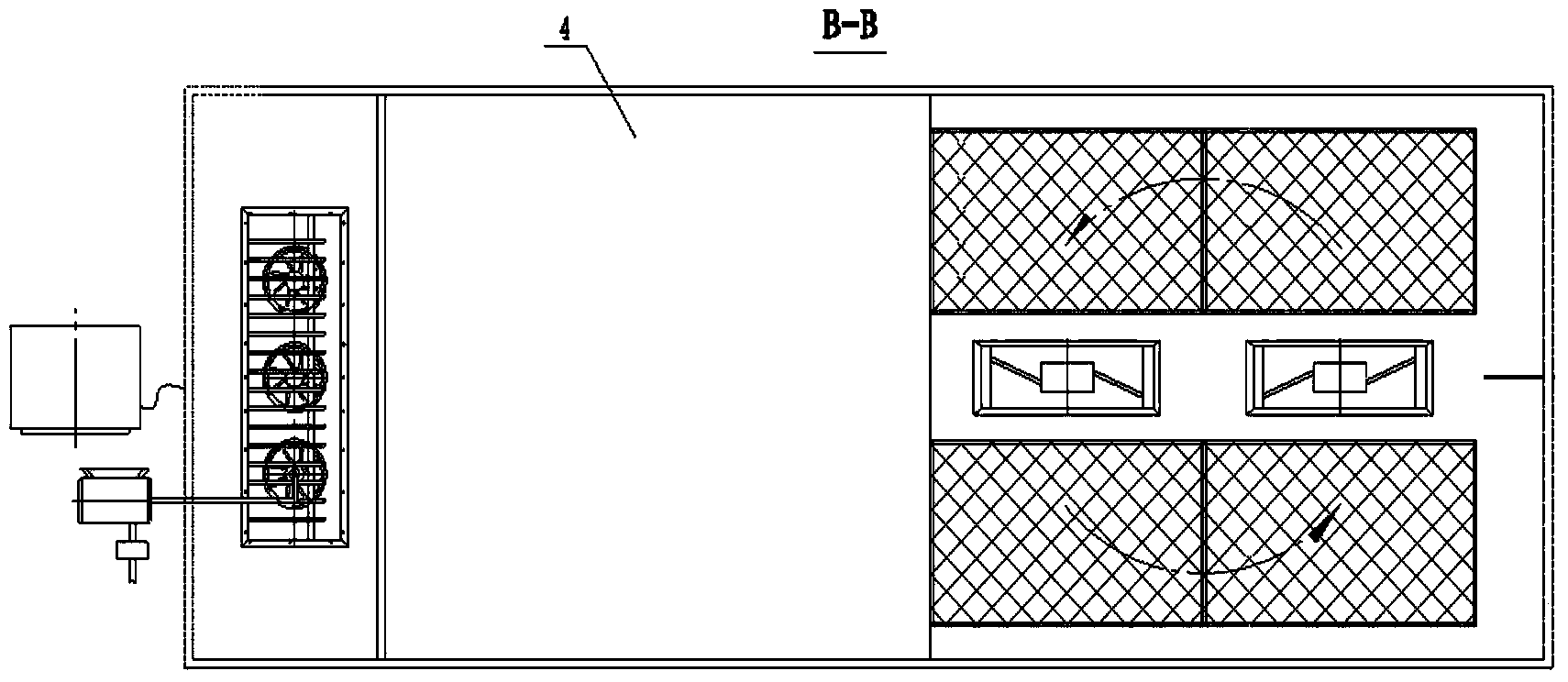 Temperature and humidity integration control drying room