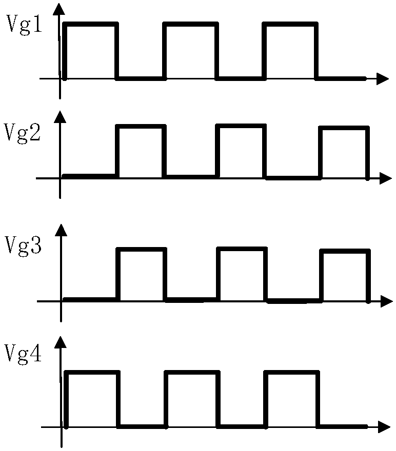 Full-bridge LLC resonant conversion circuit and wide-range output control method thereof