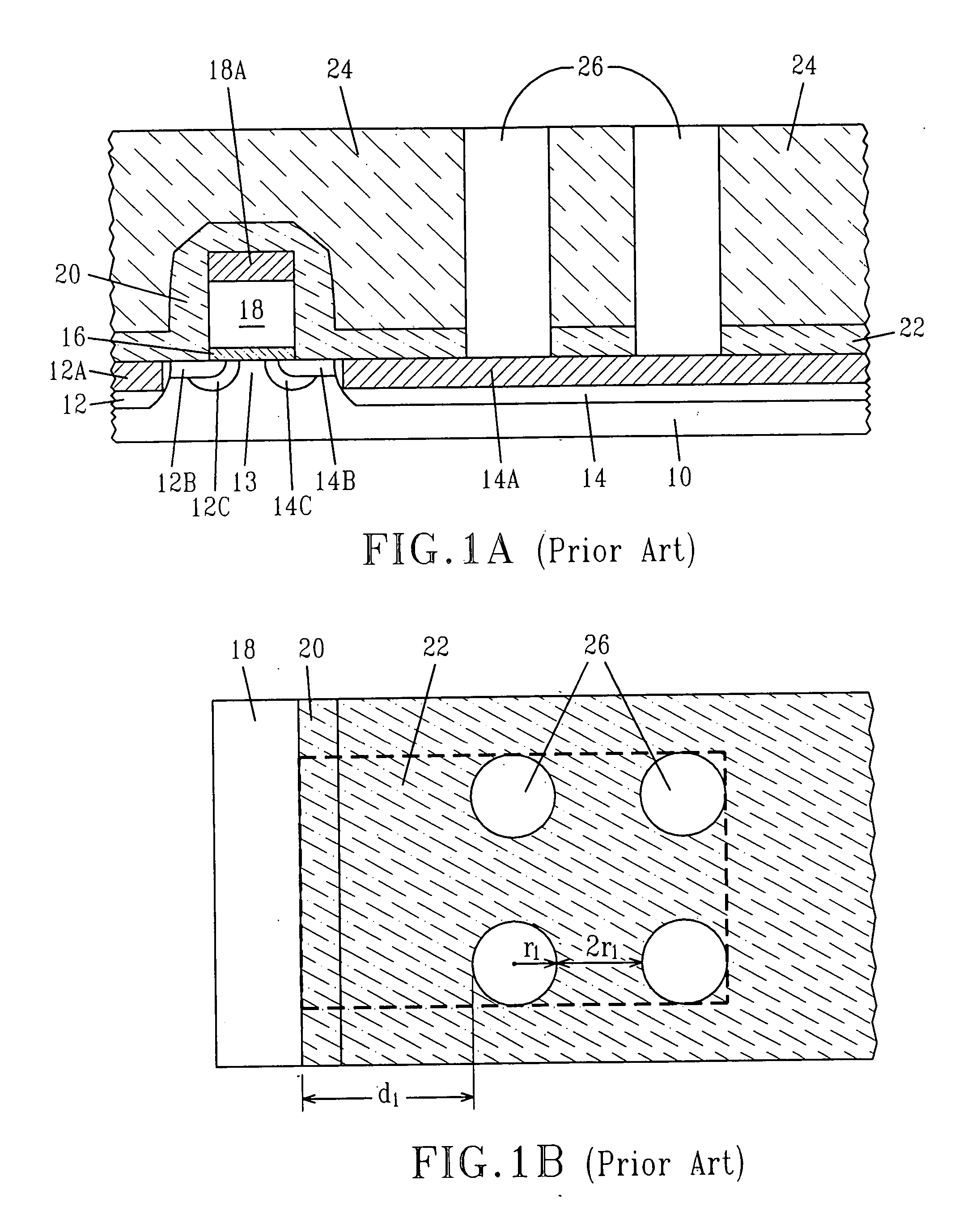 Field effect transistors (FETS) with inverted source/drain metallic contacts, and method of fabricating same