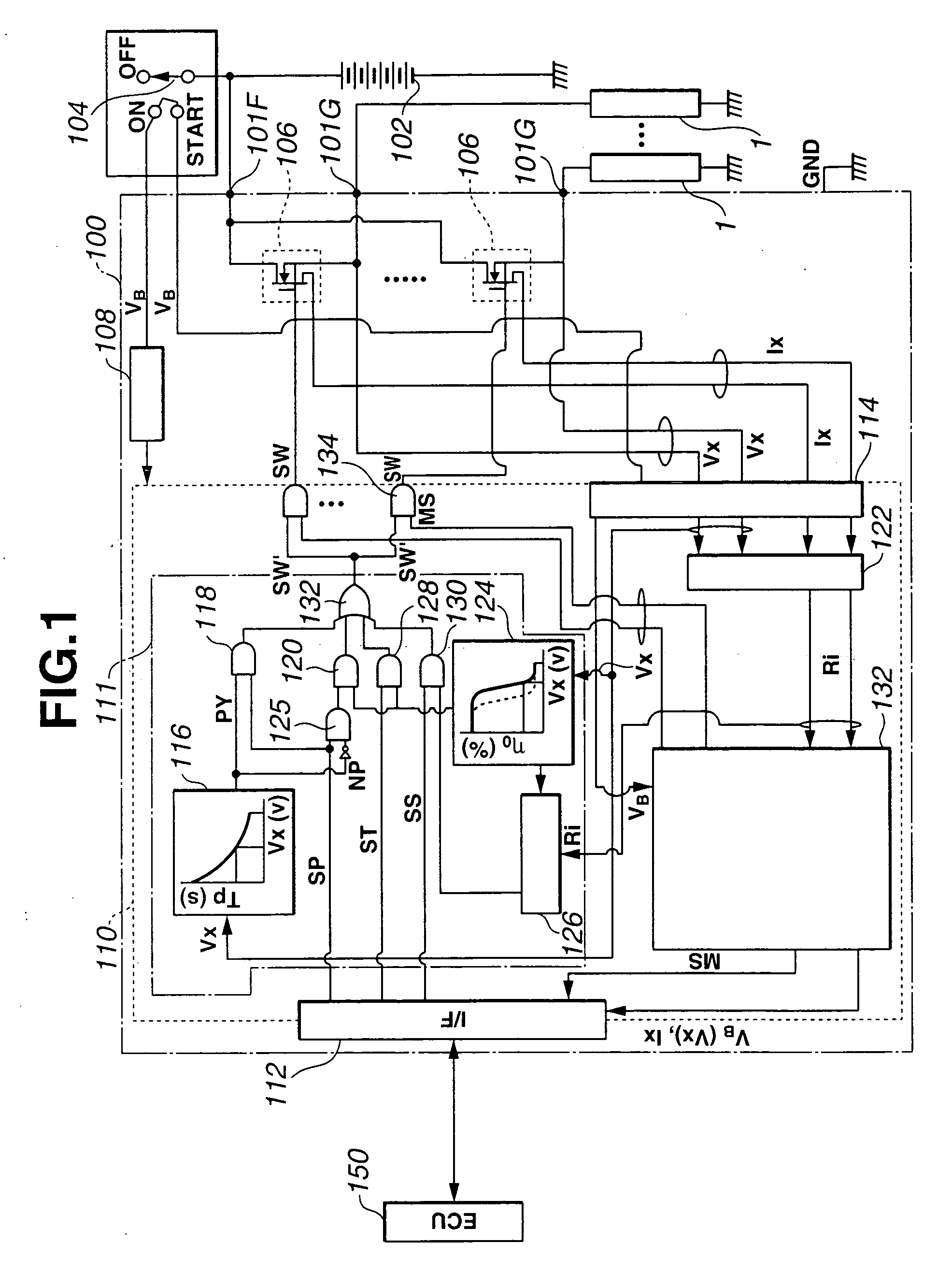 Controller of glow plug and glow plug