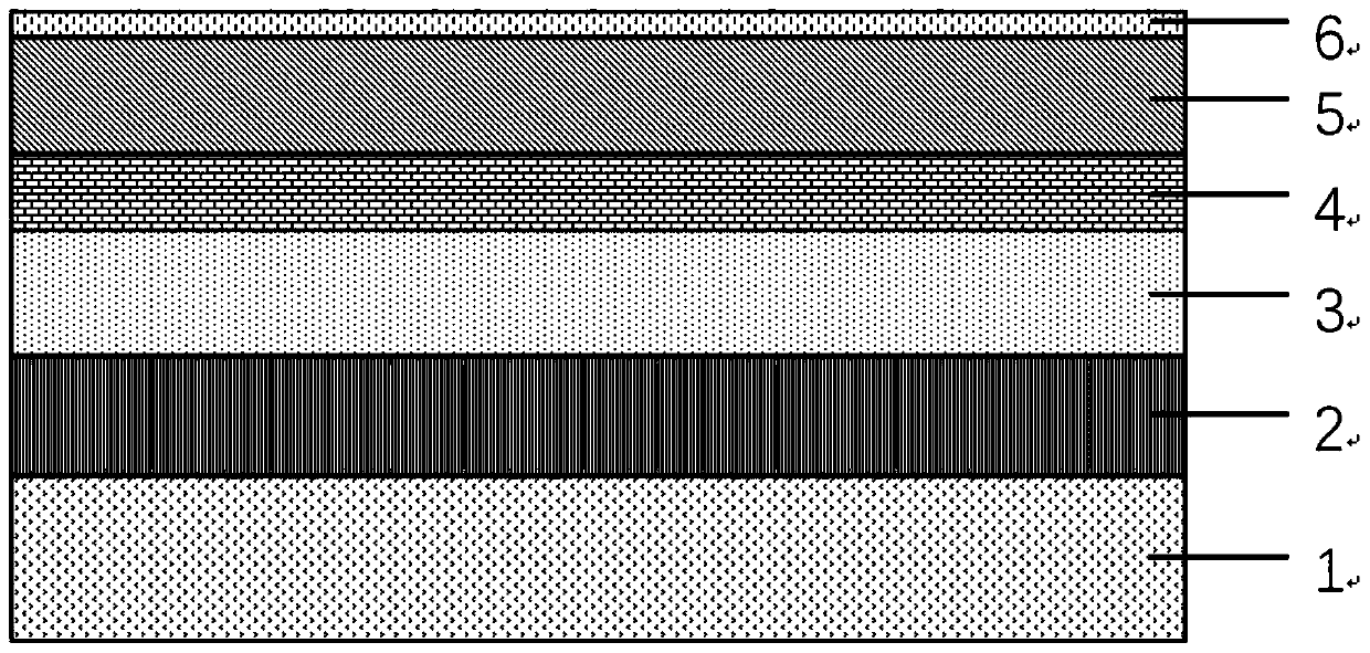 Surface plasmon enhanced InGaN/GaN multi-quantum well photoelectrode and production method thereof