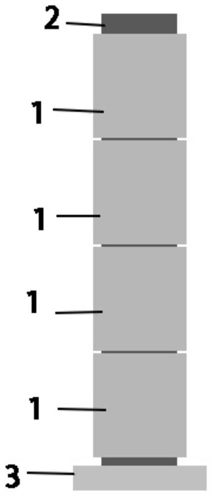 A kind of assembly method of rotating target