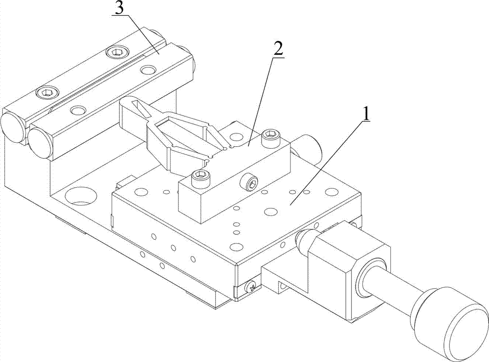 Rhombus hinge chute type orthogonal drive piezoelectric stick-slip linear motor and its compound excitation method