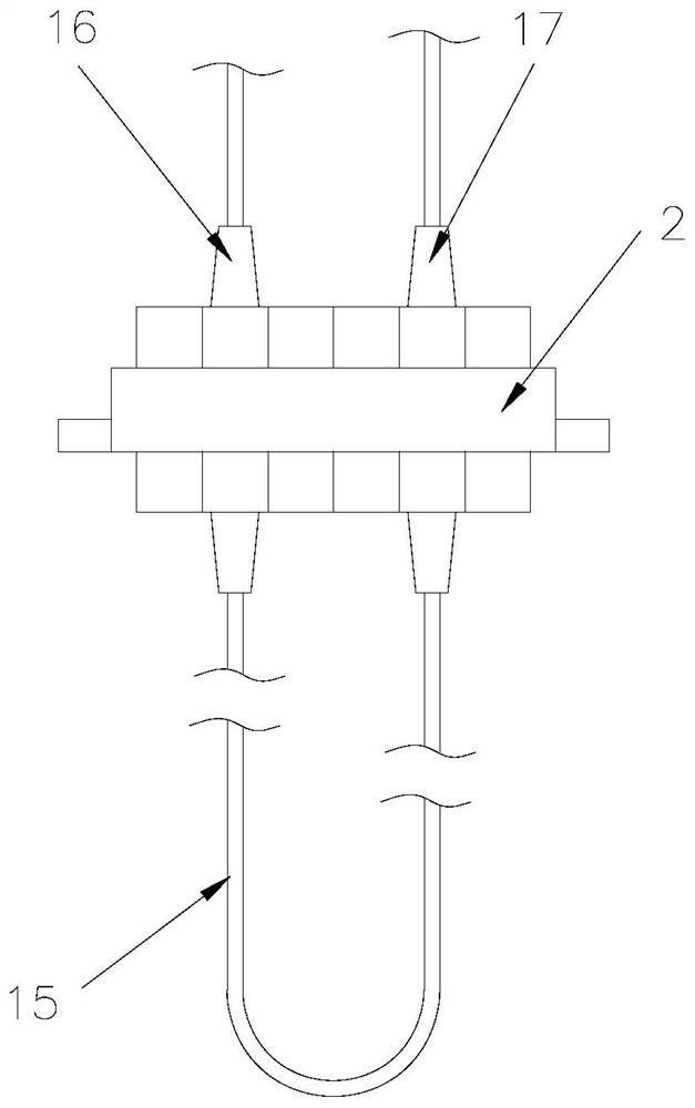 Optical fiber wire arranging frame and wire arranging method