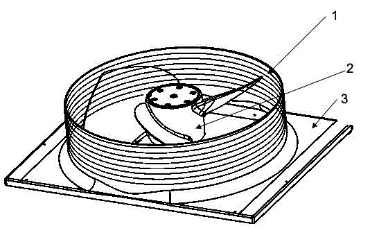 Top-outlet air conditioner outdoor unit, air conditioner and control method of air conditioner