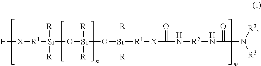 Silicone-containing polyurethane foam