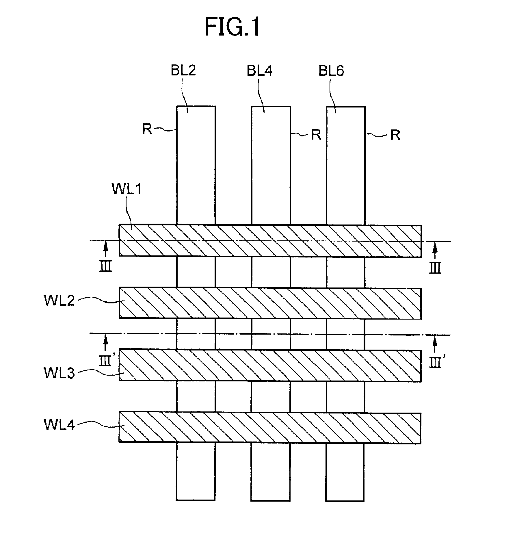 Non-volatile semiconductor memory device and process for fabricating the same