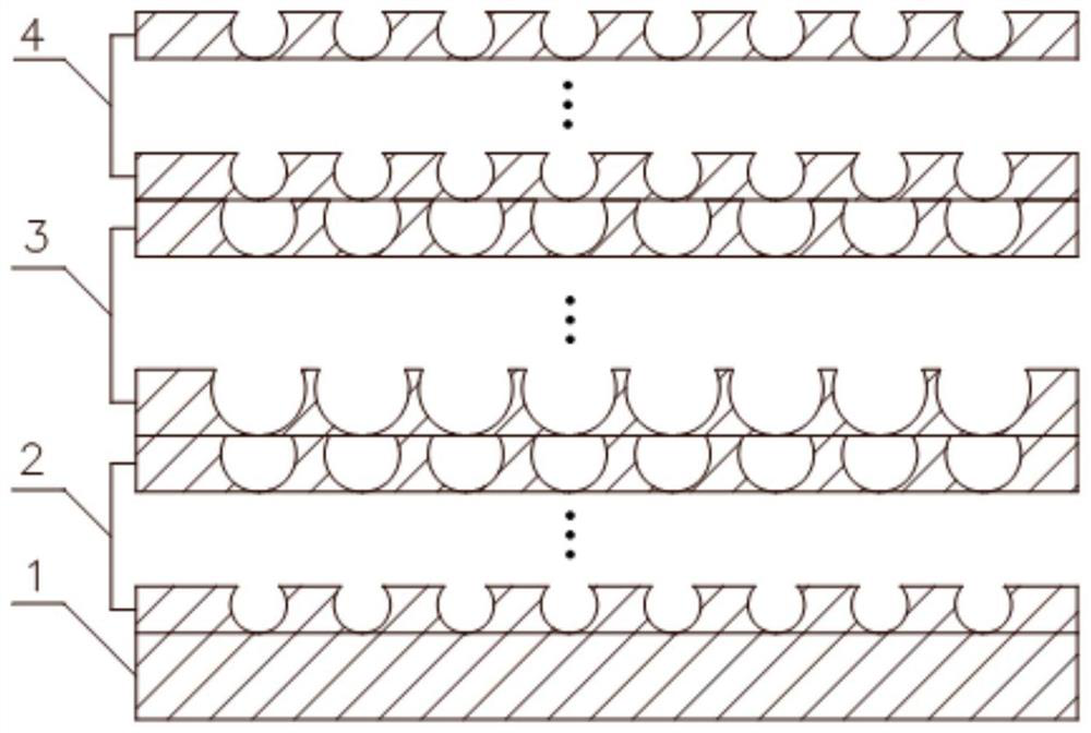 A reflective narrow-band filter with multi-layer porous microstructure