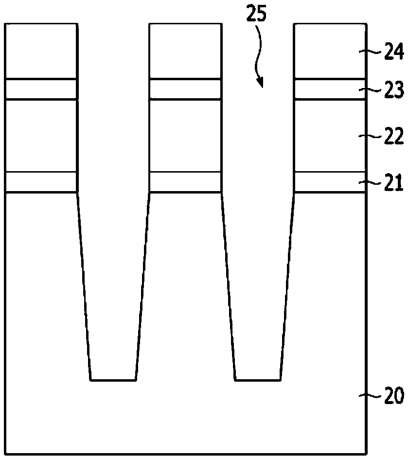 Etching composition, and method for producing semiconductor element by utilizing same