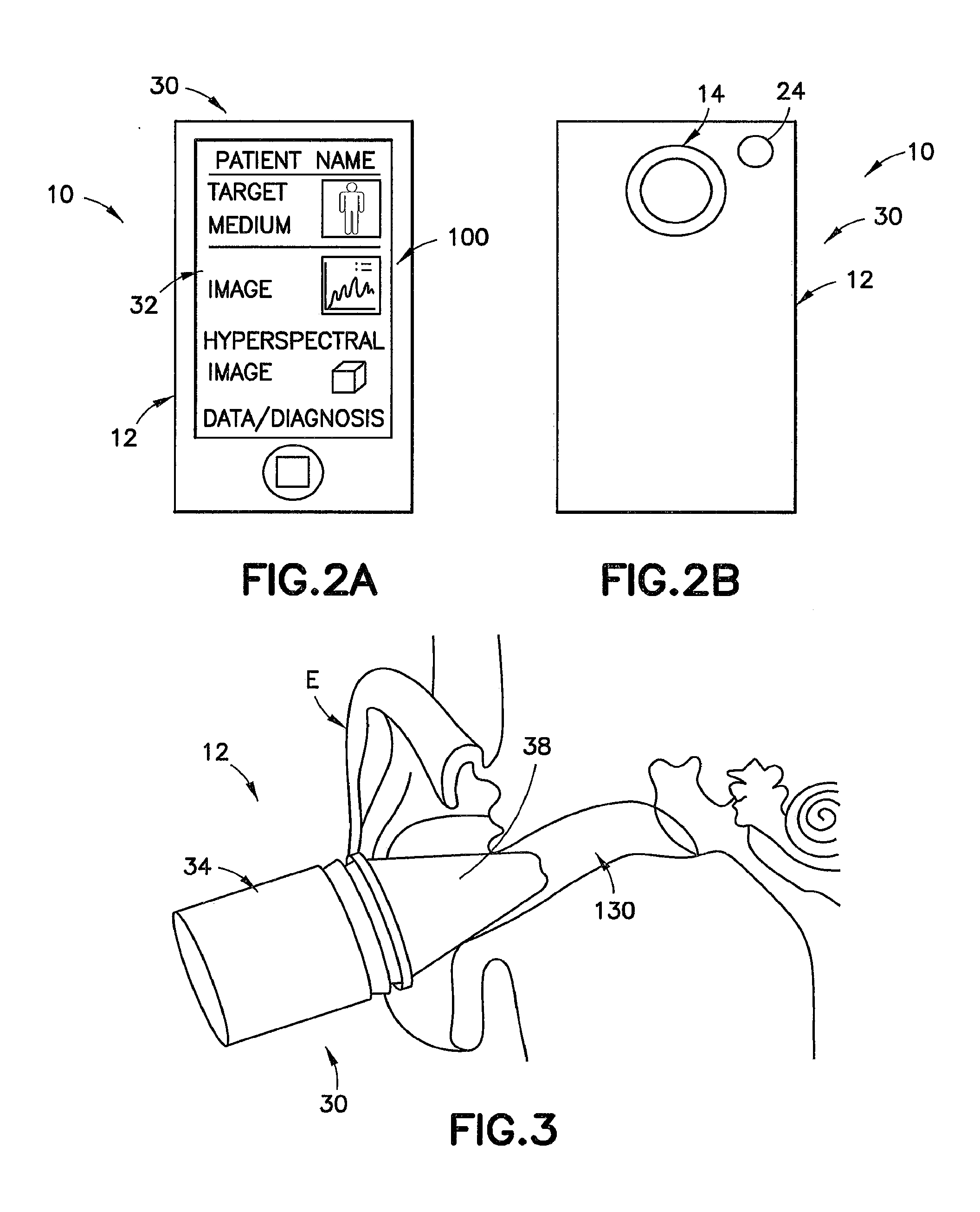 Hyperspectral imaging systems, units, and methods